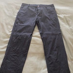 Lined navy birddog pants